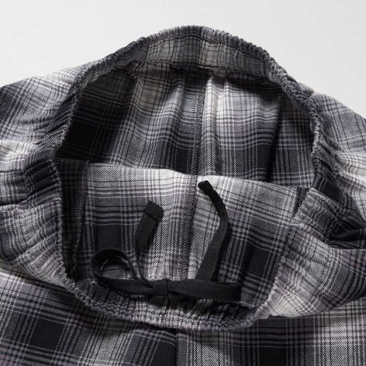 uniqlo flanell-damenoberteile grau