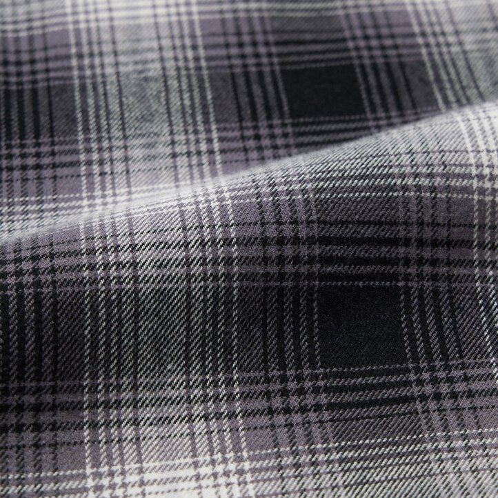 uniqlo flanell-damenoberteile grau